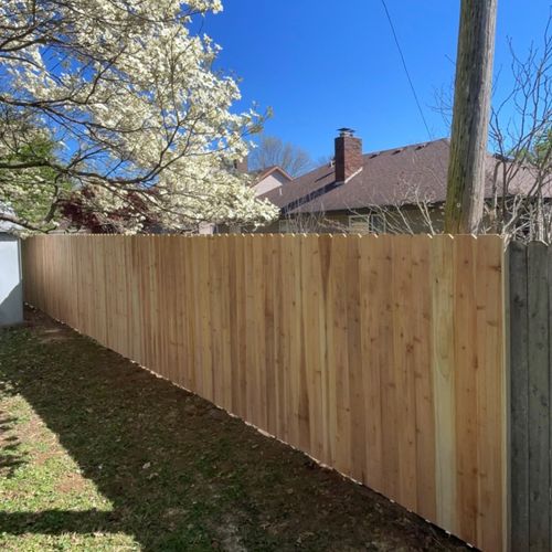 Axiom Fence did an awesome job! Quick installation