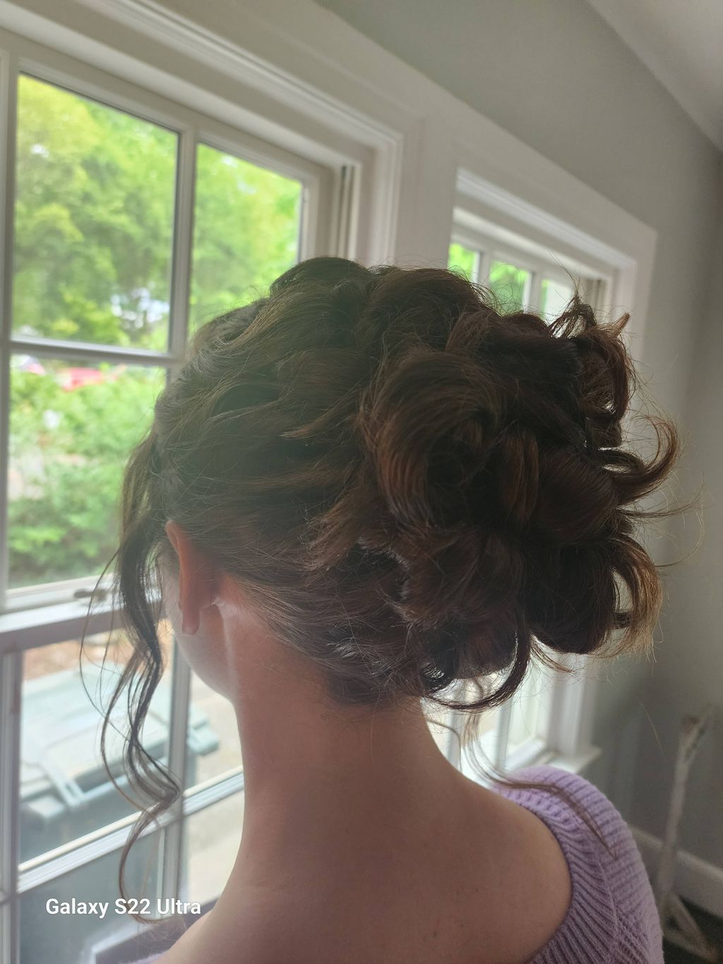 Prom up do style