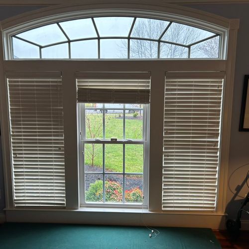 Transom window glass replacement