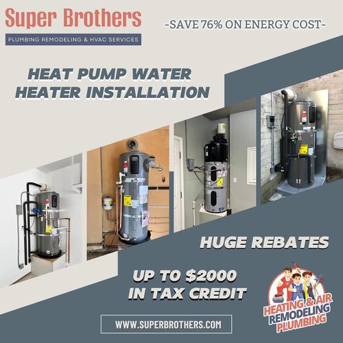 Water Heater Installation or Replacement