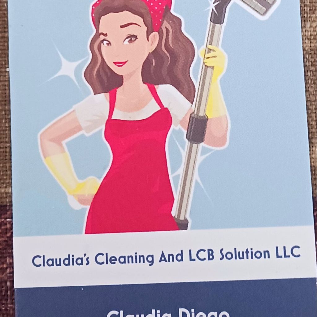 Claudia cleaning