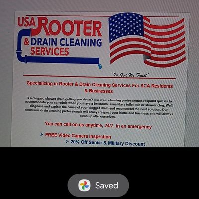 Avatar for USA Rooter and Drain Cleaning Services
