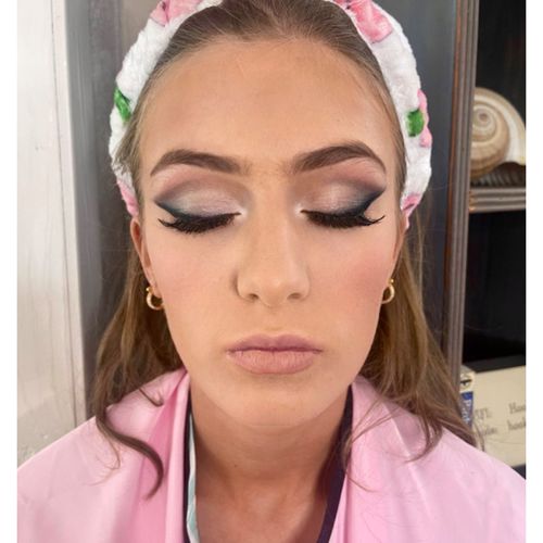 Glam Prom Look