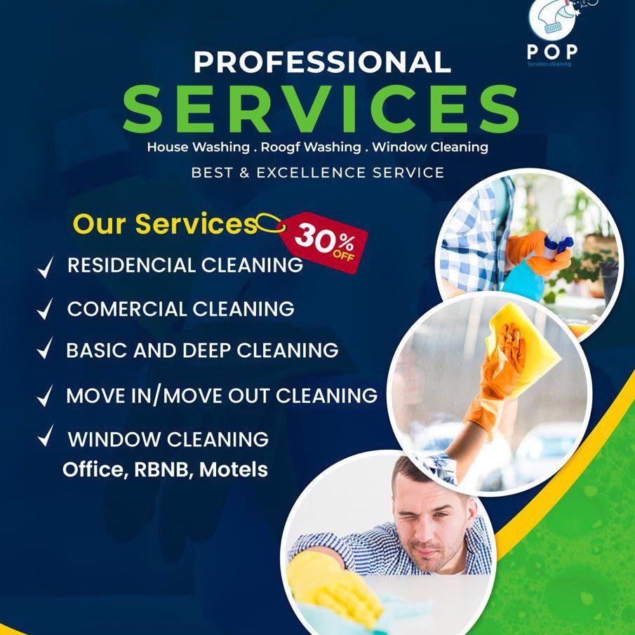Pop cleaning services