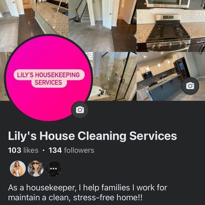 Avatar for Lilys housekeeping services