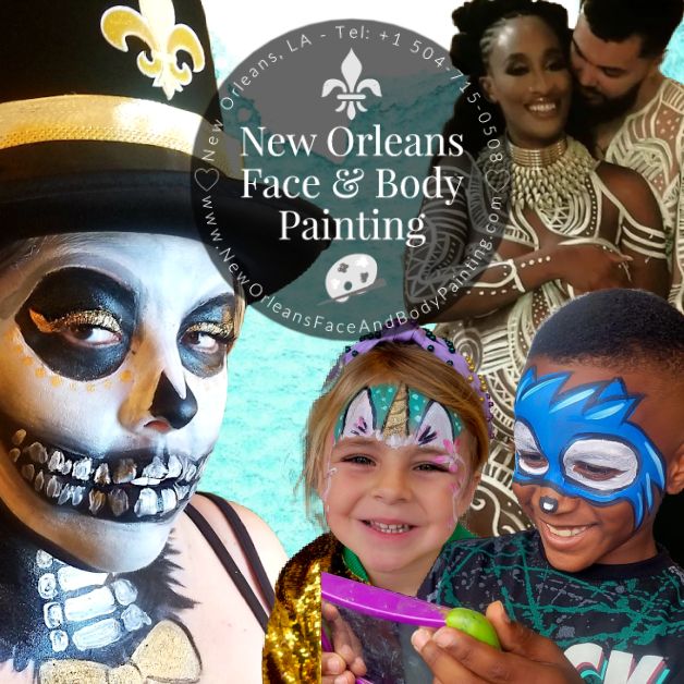 New Orleans Face & Body Painting