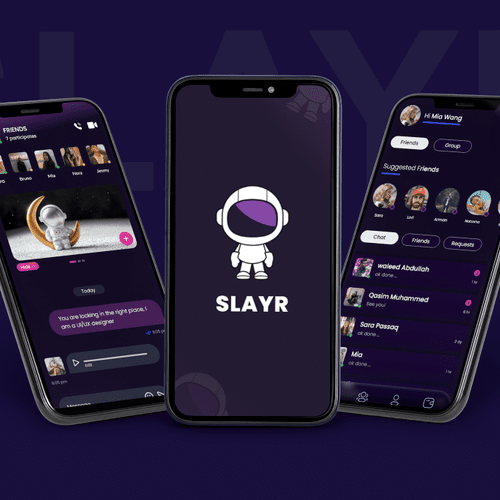 Slayr is a social platform with an advanced messag