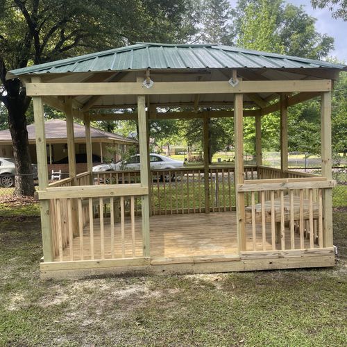 Gazebo Installation and Construction