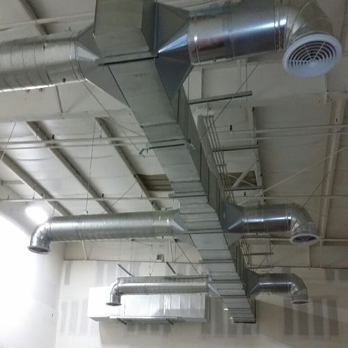 Duct work installation