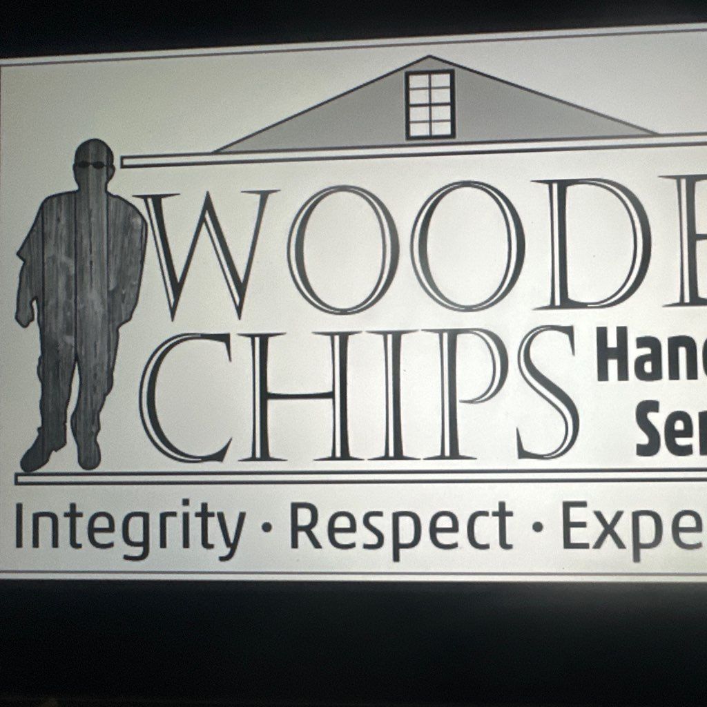 The wooden chips