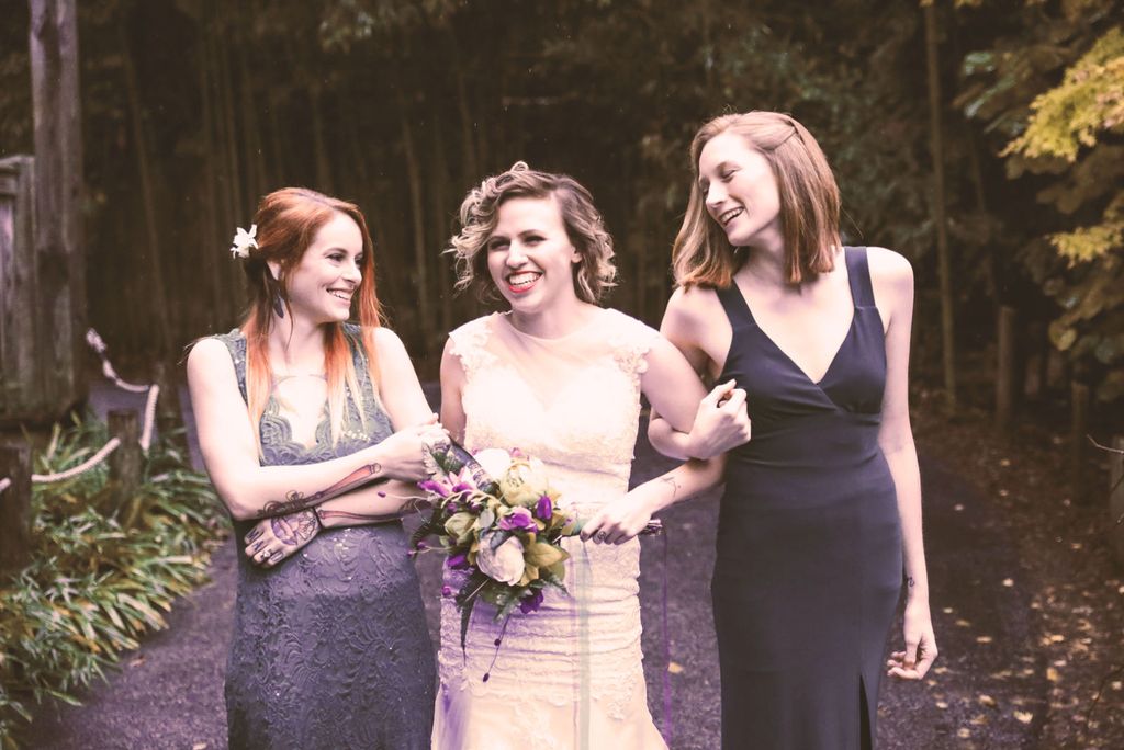Bridal Party: Bridal Makeup & Hairstyling on Bride