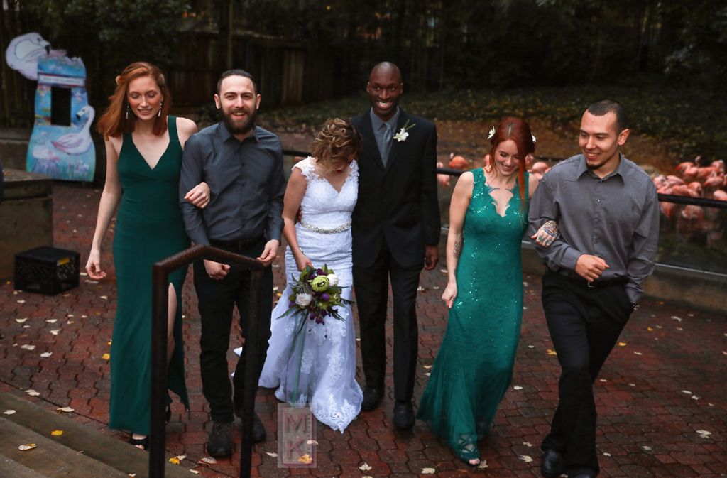 Bridal Party: Bridal Makeup & Hairstyling on Bride