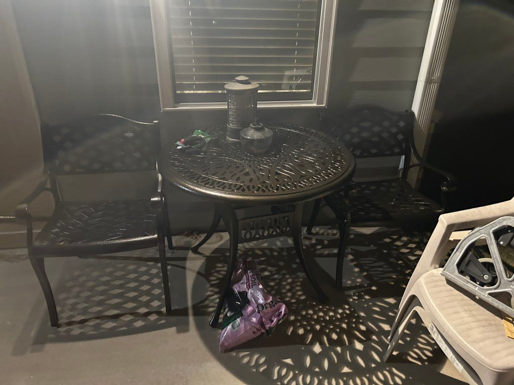 I ordered a bistro table from Wayfair for my patio