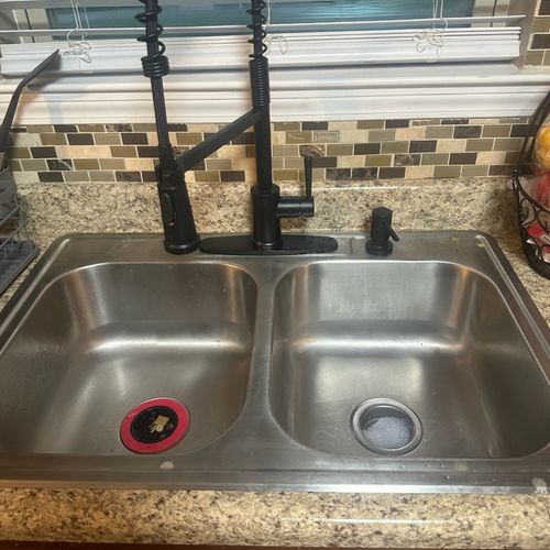 Sink Faucet Replacement-After