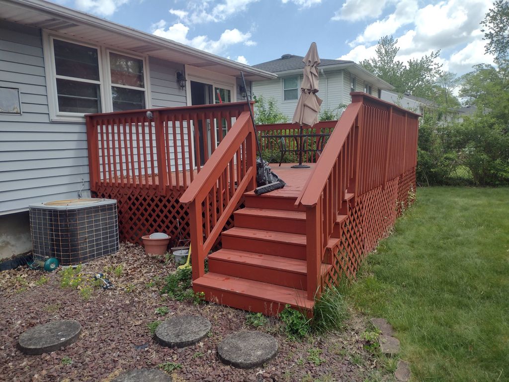 Before Deck Stained