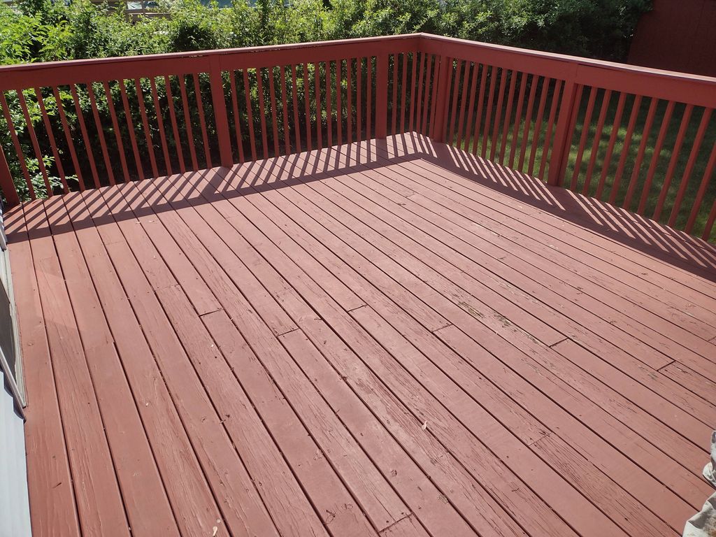 Before Deck Stained