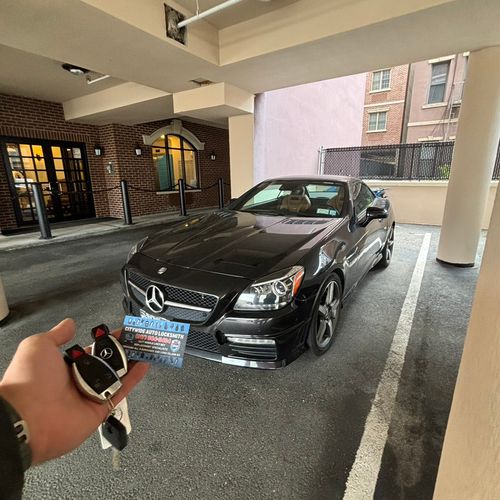 2014 Mercedes Benz SLK550 AMG spare key for custom