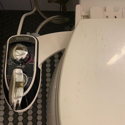 Oleg, Did an excellent🤩 job installing my Bidet🥳 T