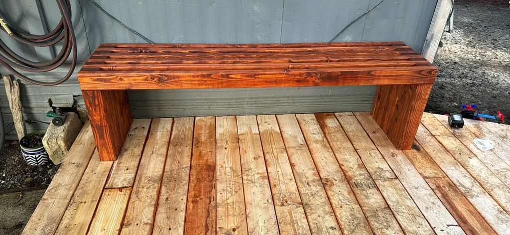 Customer wanted a bench.