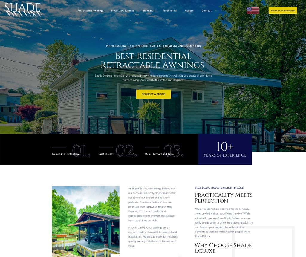 New website build