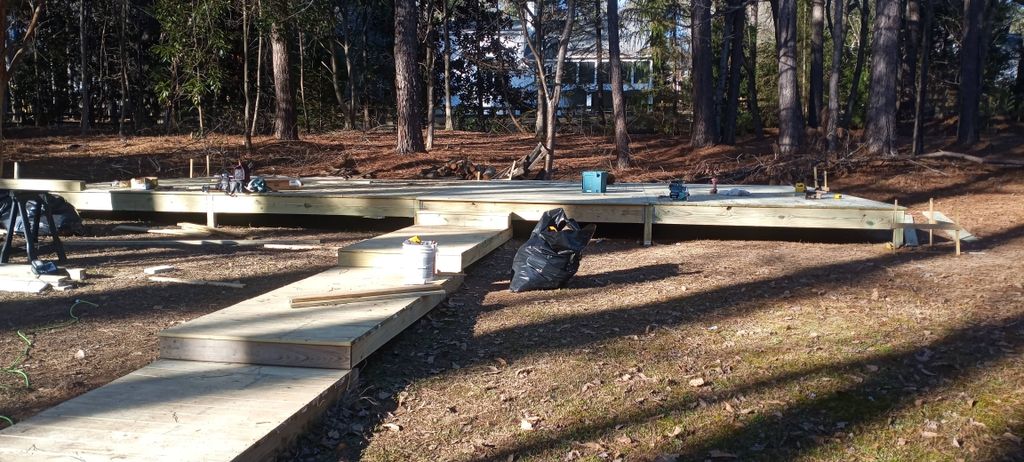 Stage Walkway Stairs Step Casing from Backdoor Dec
