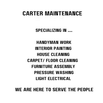Avatar for Carter’s Maintenance Service LLC