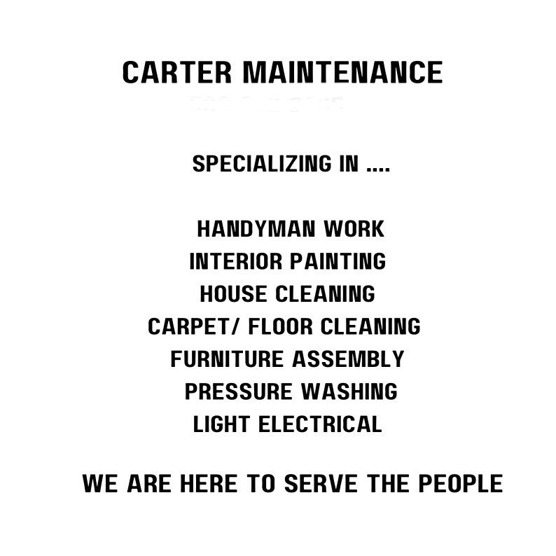 Carter’s Maintenance Service LLC