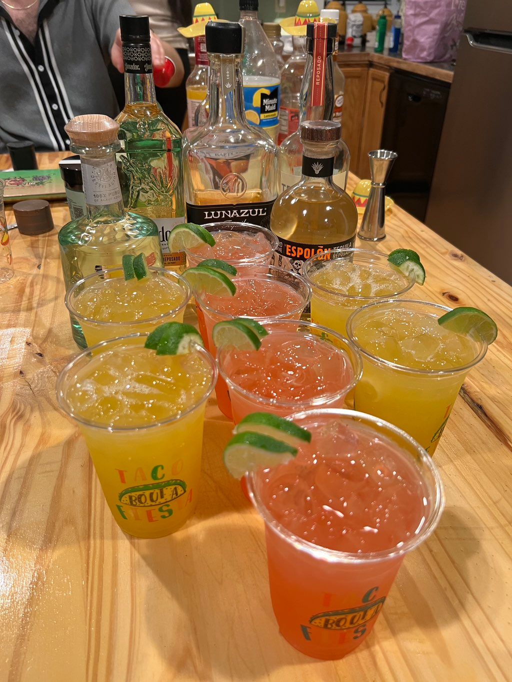 Cinco de mayo strawberry and mango margaritas 🍹