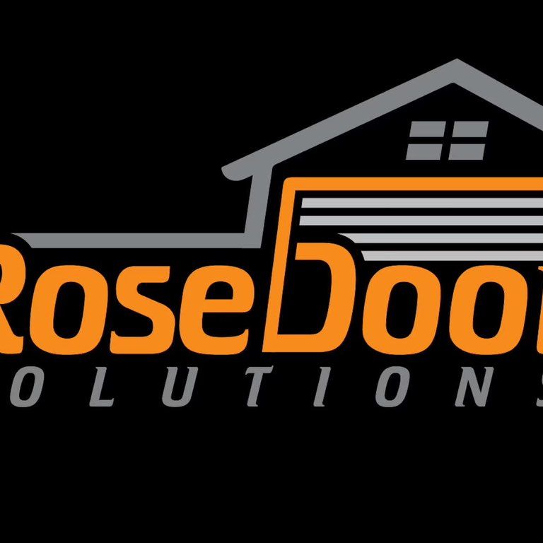 Rose garage door