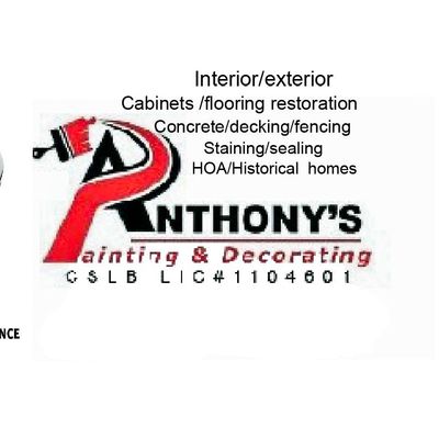 Avatar for Anthony’s  Painting and Decorating