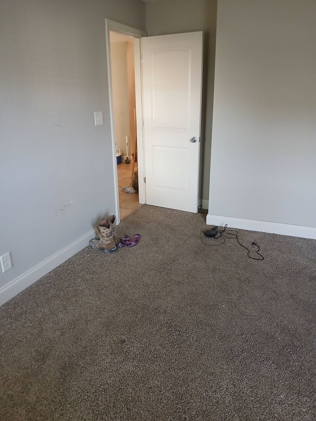 move out before cleaning 