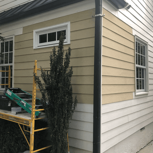 siding repair and window install