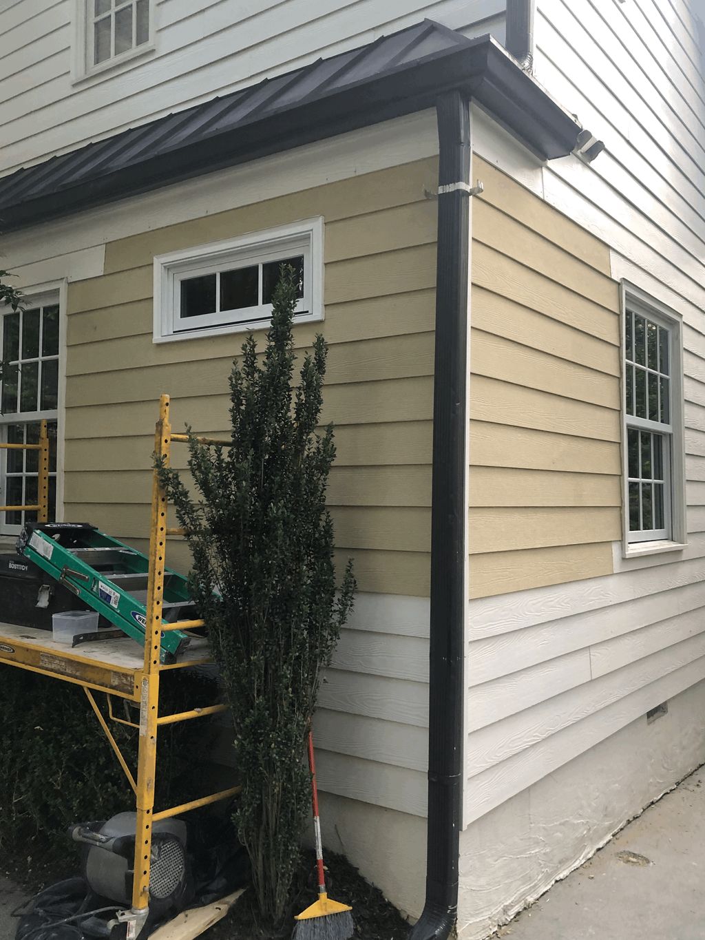 siding repair and window install