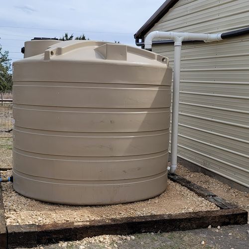 Have you considered Rain Water Catchment Systems? 