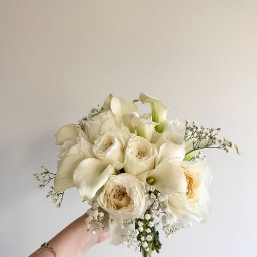 I'm absolutely thrilled with the bridal bouquet th