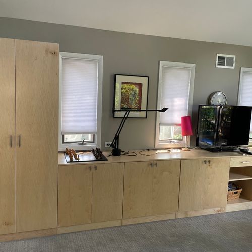 Custom Cabinet Building