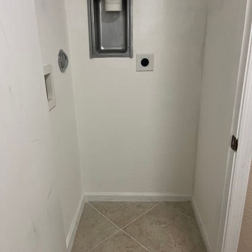 Stand up dryer vent custom install 