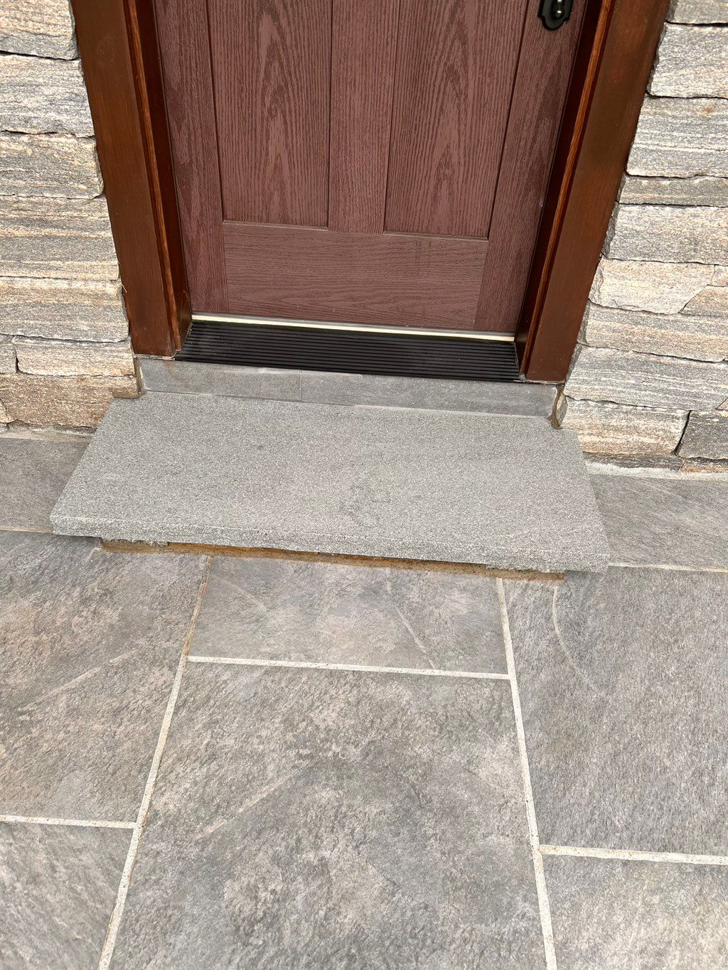 Granite steps 