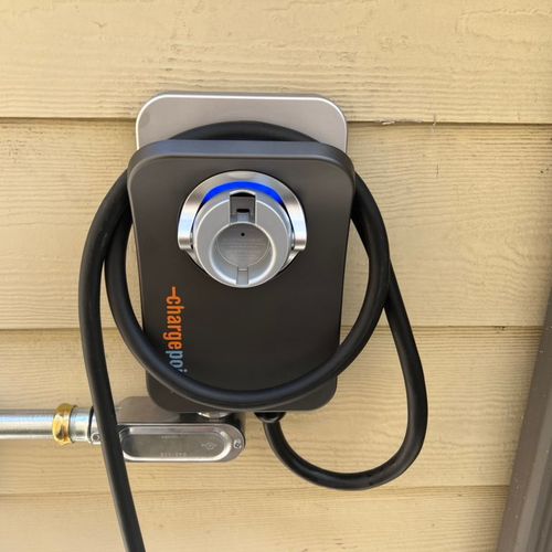 John did stellar work, installed my EV charger qui