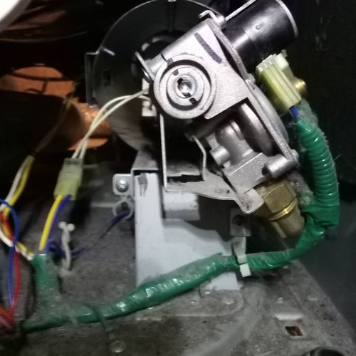 malfunction dryer with dirt