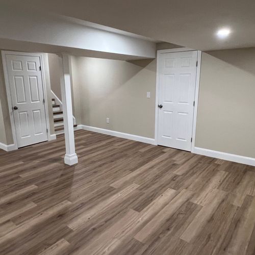 Basement Finishing or Remodeling