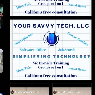Avatar for Your Savvy Tech LLC- Computer/Mobile Training