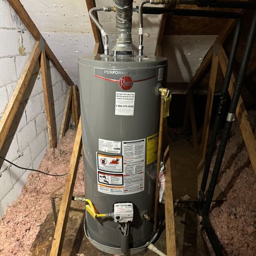 Water Heater Installation or Replacement