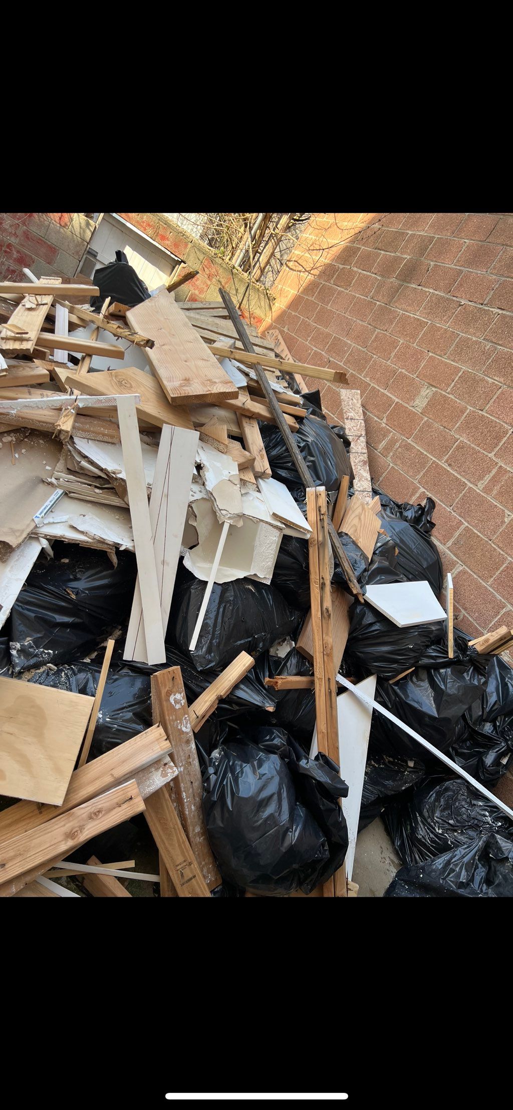 Heavy yard clean out 