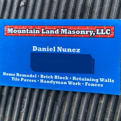 Avatar for Mountain land masonry llc