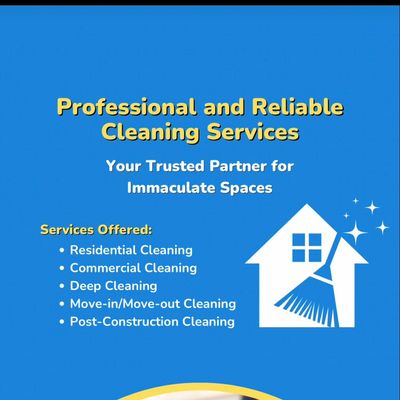 Avatar for Profesional and Reliable cleaning services