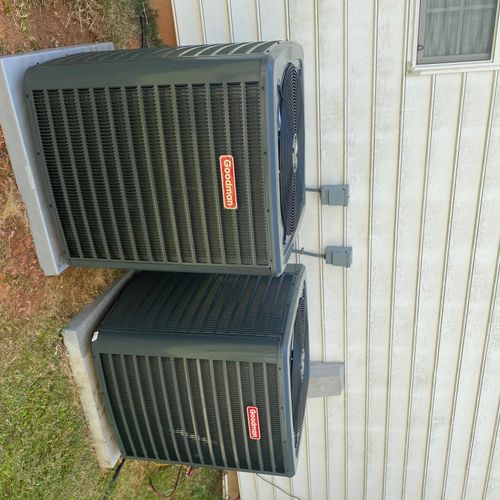 Shak and John did a great job with my new A/C unit