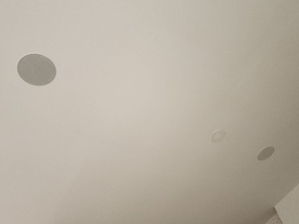 Recessed ceiling speakers