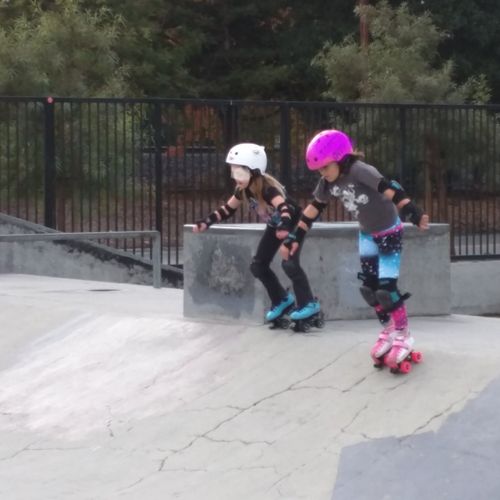 We had a great experience at the skate park with t