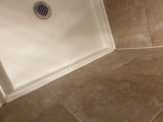 Excellent work on the tile and tub sealing. Becaus
